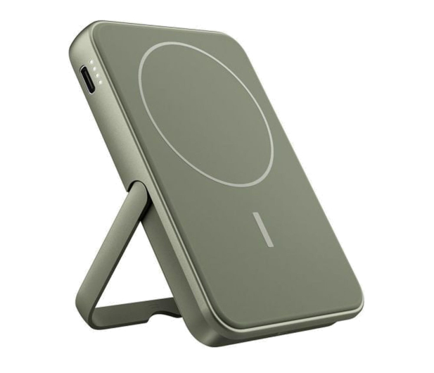 Fresh N Rebel PowerBank magnetyczny indukcyjny 5000 mAh Dried Green - 1367890 - zdjęcie